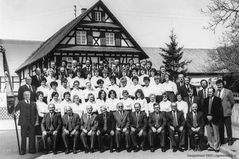 1984 - 125 Jahre "Sängerbund 1859 e.V."