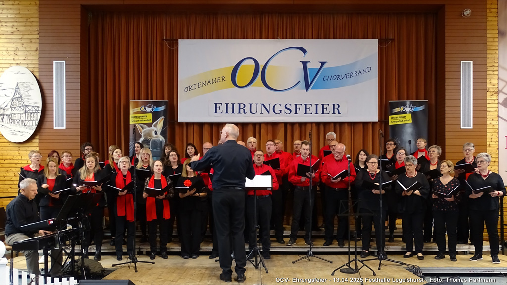 Sängerbund 1859 Legelshurst - Chorleiter Udo Wendle