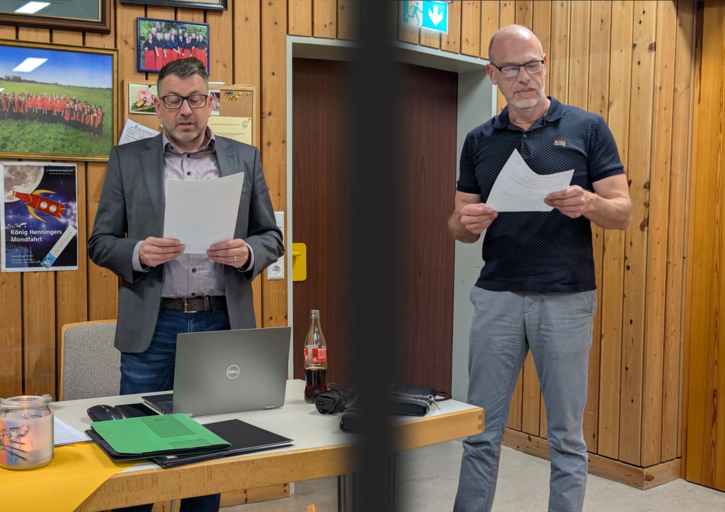 Kassenbericht und Bericht der Kassenprüfer, vorgetragen von Steffen Bayer und Ralf Wendle